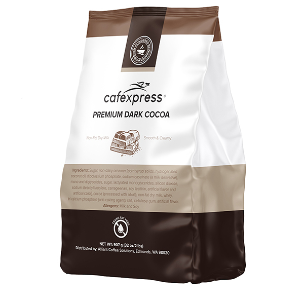 Cafexpress Premium Dark Cocoa Powder, 2 Lb Bags, PK6 014255